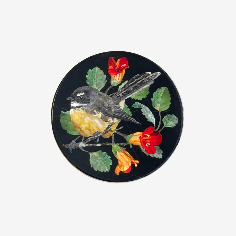 Coaster Pietra Dura Fantail
