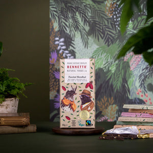 Fairtrade Toasted Hazelnut Bennetto Chocolate 80gm
