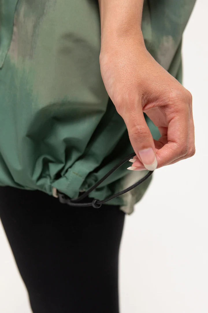 Olive Mist Waterproof Unisex Anorak