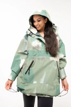 Olive Mist Waterproof Unisex Anorak