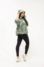 Olive Mist Waterproof Unisex Anorak