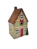 Xmas Green House TeaLight 050
