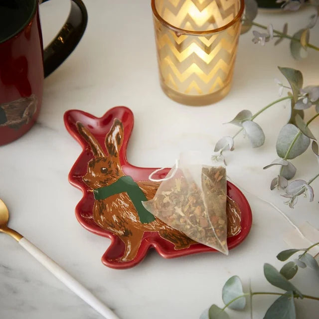 Heritage Hare Tea Bag Tidy