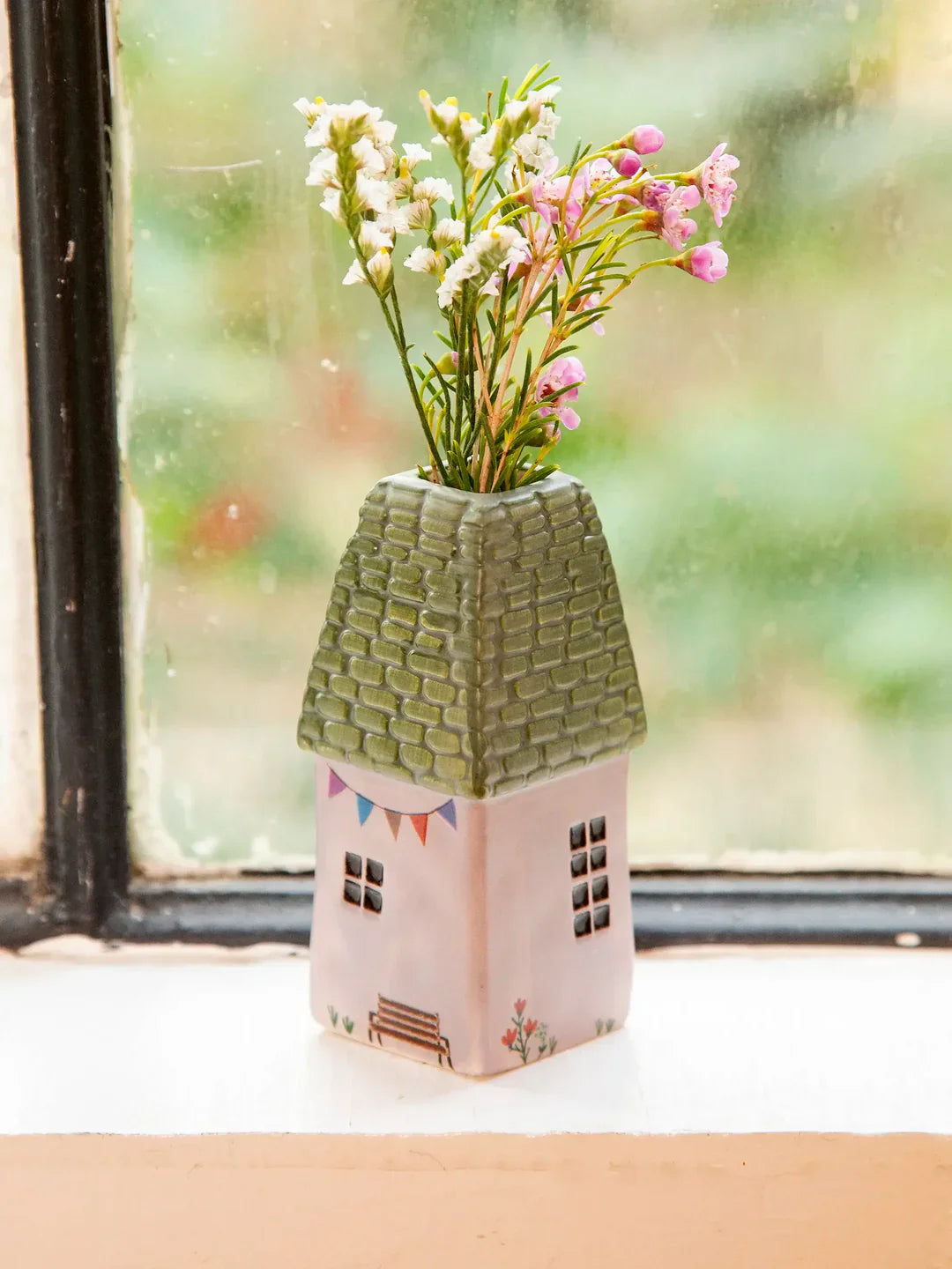 Cottage Bud Vase Grateful