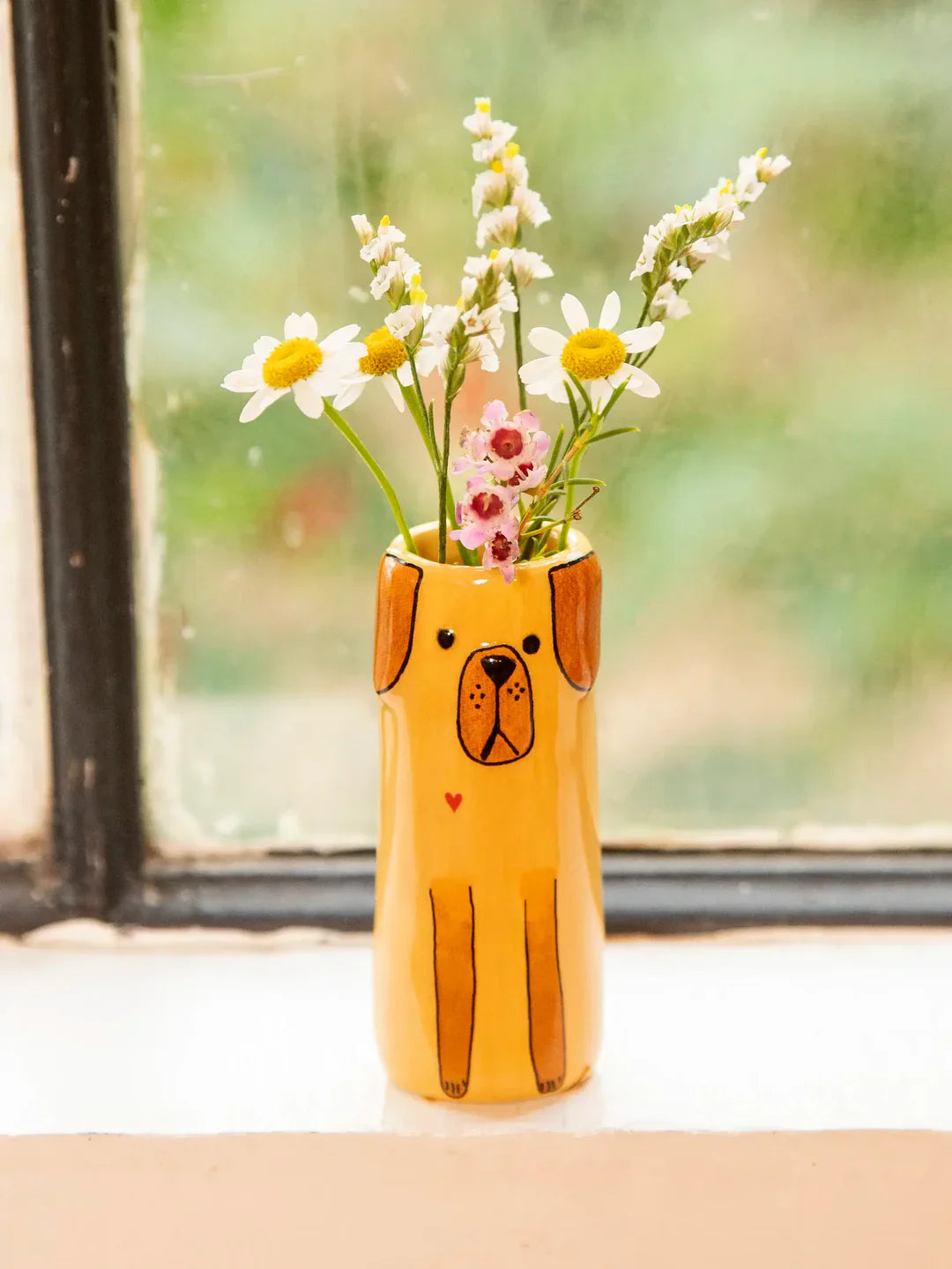 Cutest Little Bud Vase Dog