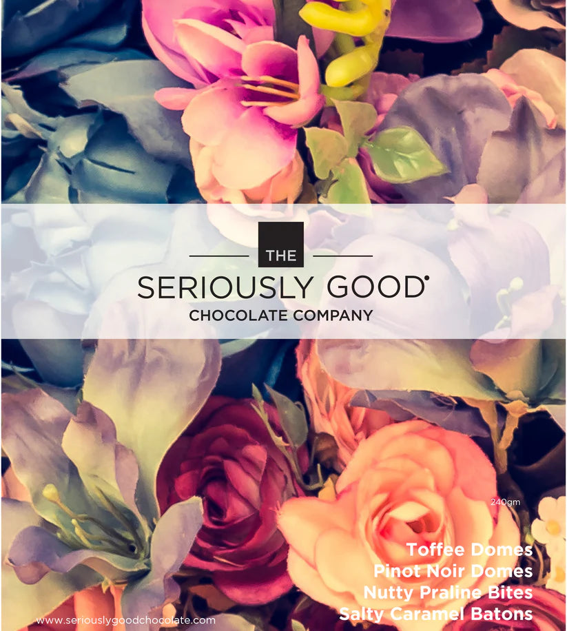 16 box Vintage Floral Assort Chocolate