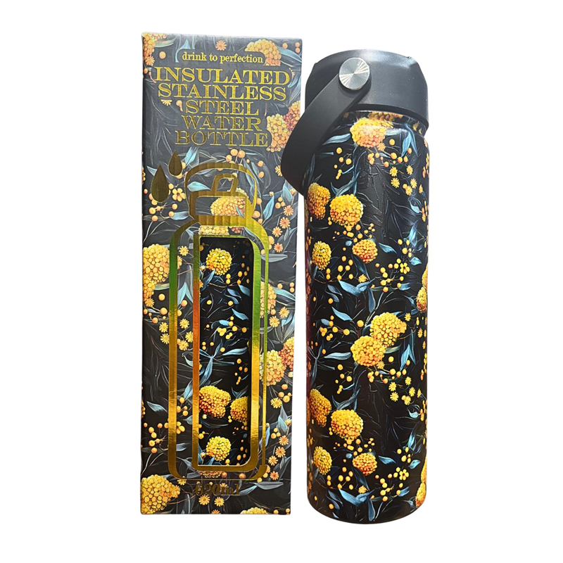 Golden Wattle Water Bottle