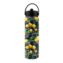 Load image into Gallery viewer, Golden Wattle Water Bottle