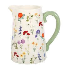 Load image into Gallery viewer, Wild Flowers Flower Jug