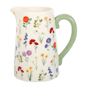 Wild Flowers Flower Jug