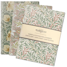 Load image into Gallery viewer, William Morris A6 Notebook Set 0007