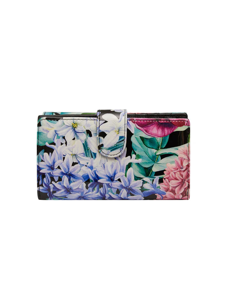 Hyacinth Medium Leather RFID Wallet