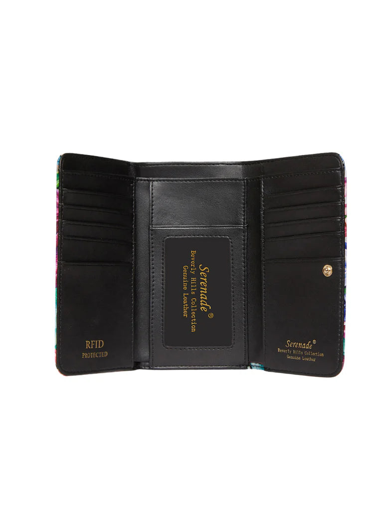 Hyacinth Medium Leather RFID Wallet