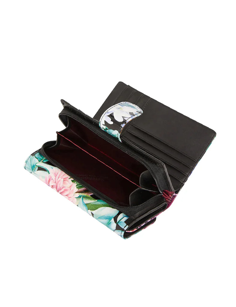 Hyacinth Medium Leather RFID Wallet