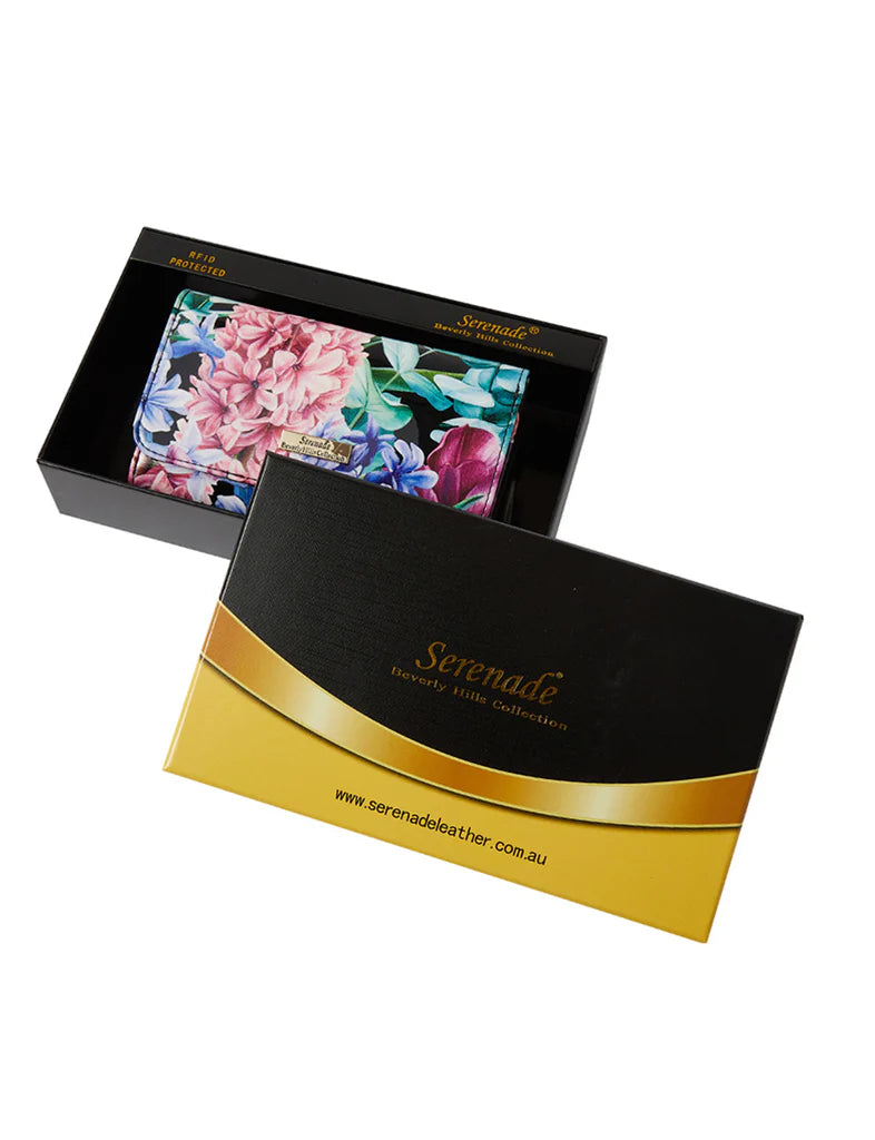 Hyacinth Medium Leather RFID Wallet