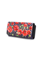 Load image into Gallery viewer, Poppy Lrg Patent Leather Wallet RFID