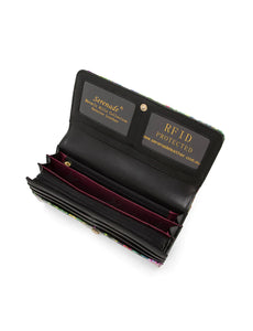 Fiore Large Patent Leather Wallet RFID