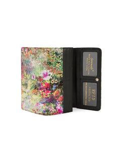 Fiore Large Patent Leather Wallet RFID
