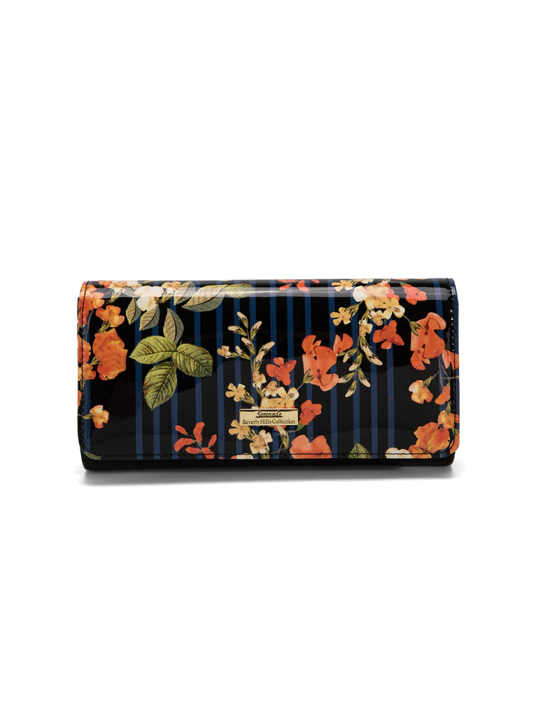 Bryony Large Patent Leather Wallet RFID