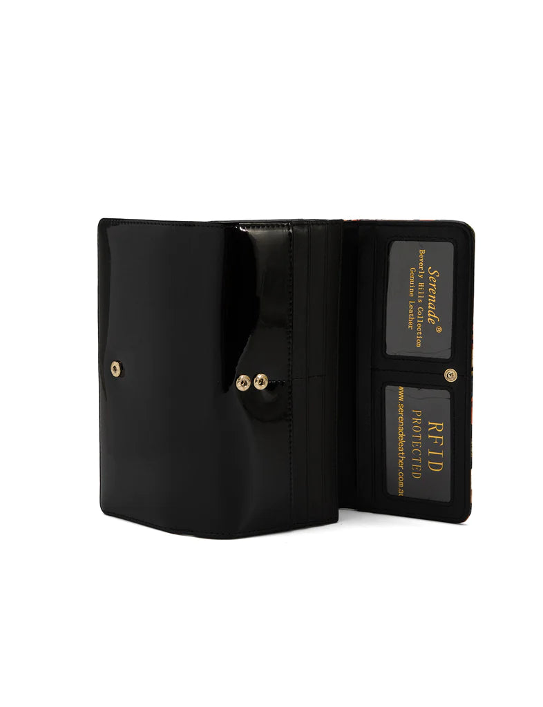 Bryony Large Patent Leather Wallet RFID