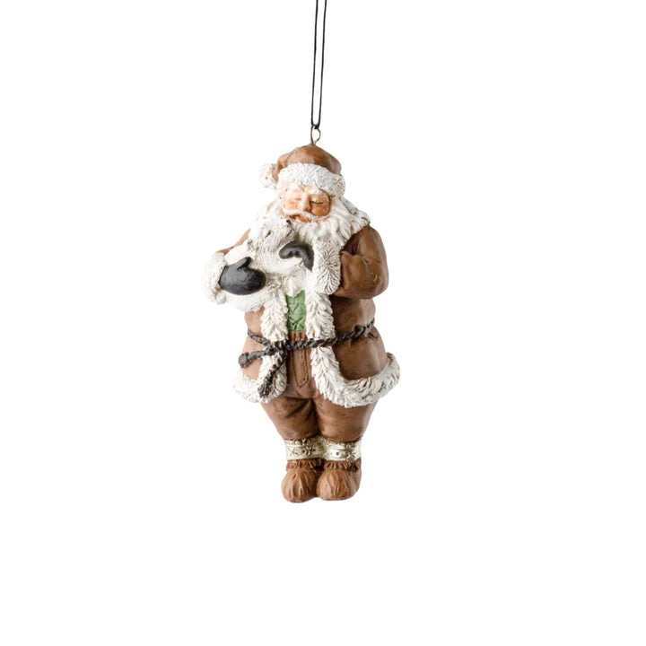 Hanging Santa Tales with Bear