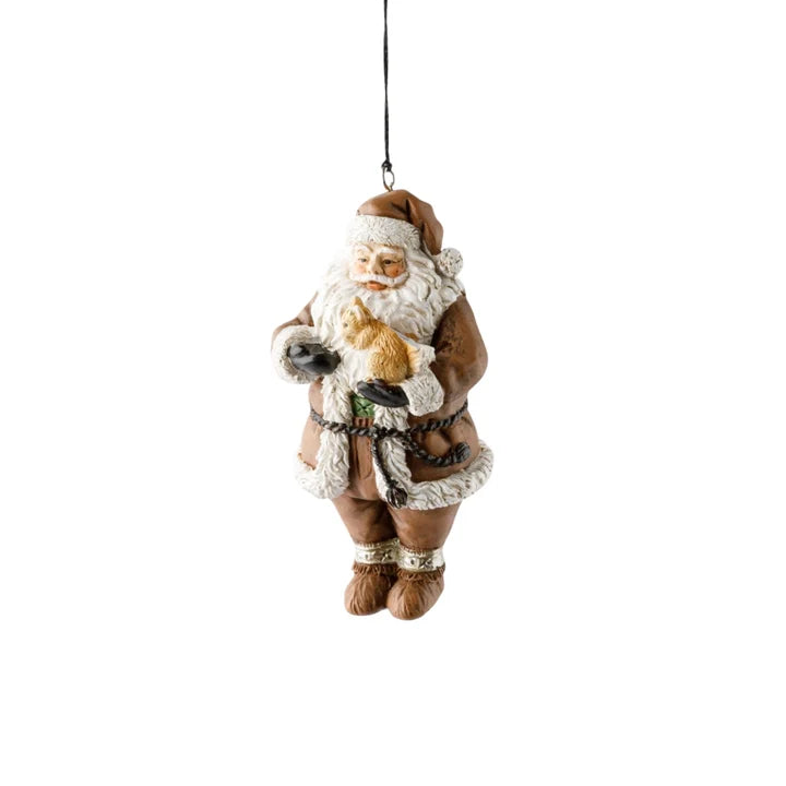Hanging Santa Tales with Squirrel