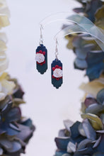 Load image into Gallery viewer, Blooming Roses Handcrafted Earrings