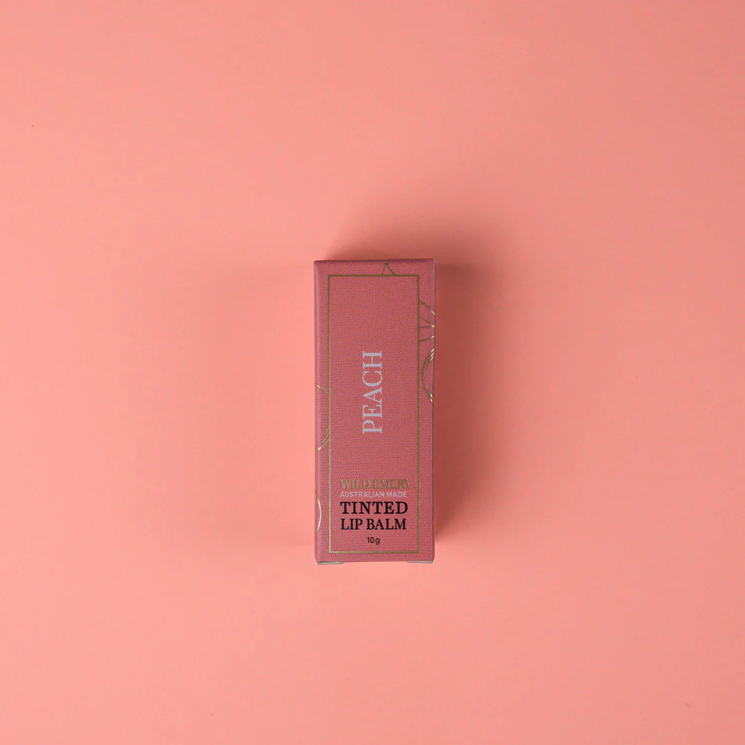WE Peach Tinted Lip Balm
