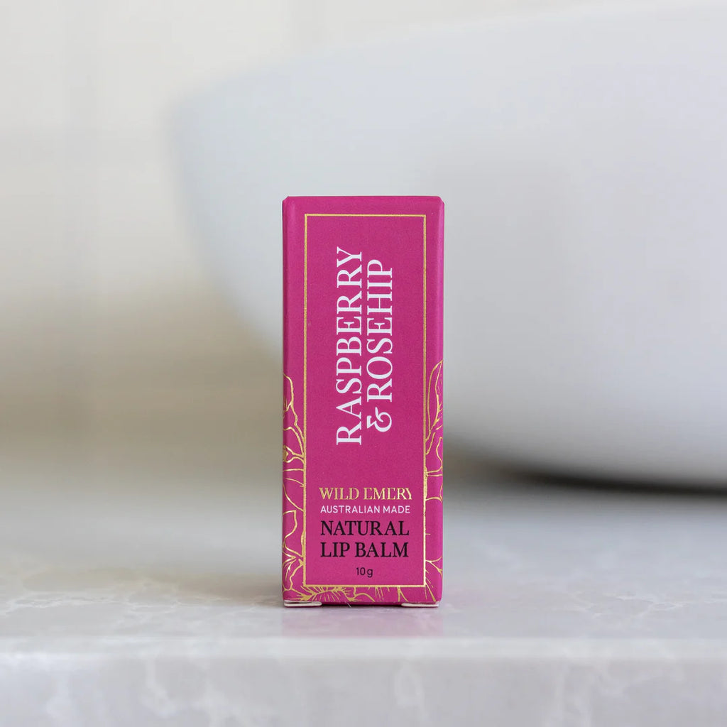WE Raspberry & Rosehip Natural Lip Balm