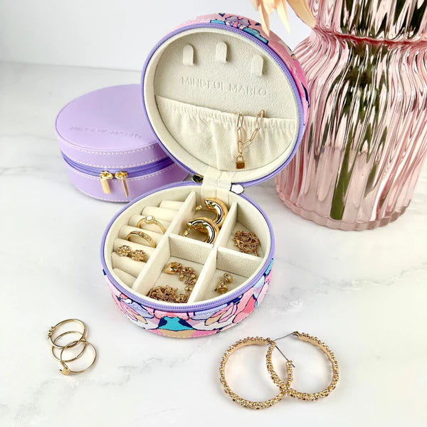 Round Jewellery Case Willow