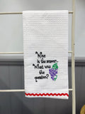 Wine Question Tea Towel