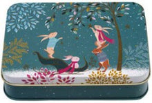 Load image into Gallery viewer, Sara Miller Woodland Tales Small Rectangular Tin