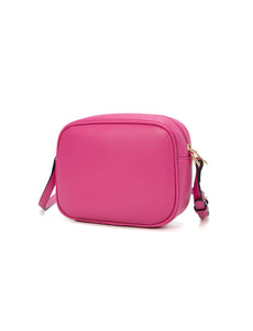 Fushia Billie Vegan XBody Bag