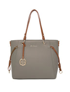 Mushroom hazel Vegan 2 Tone Work Bag