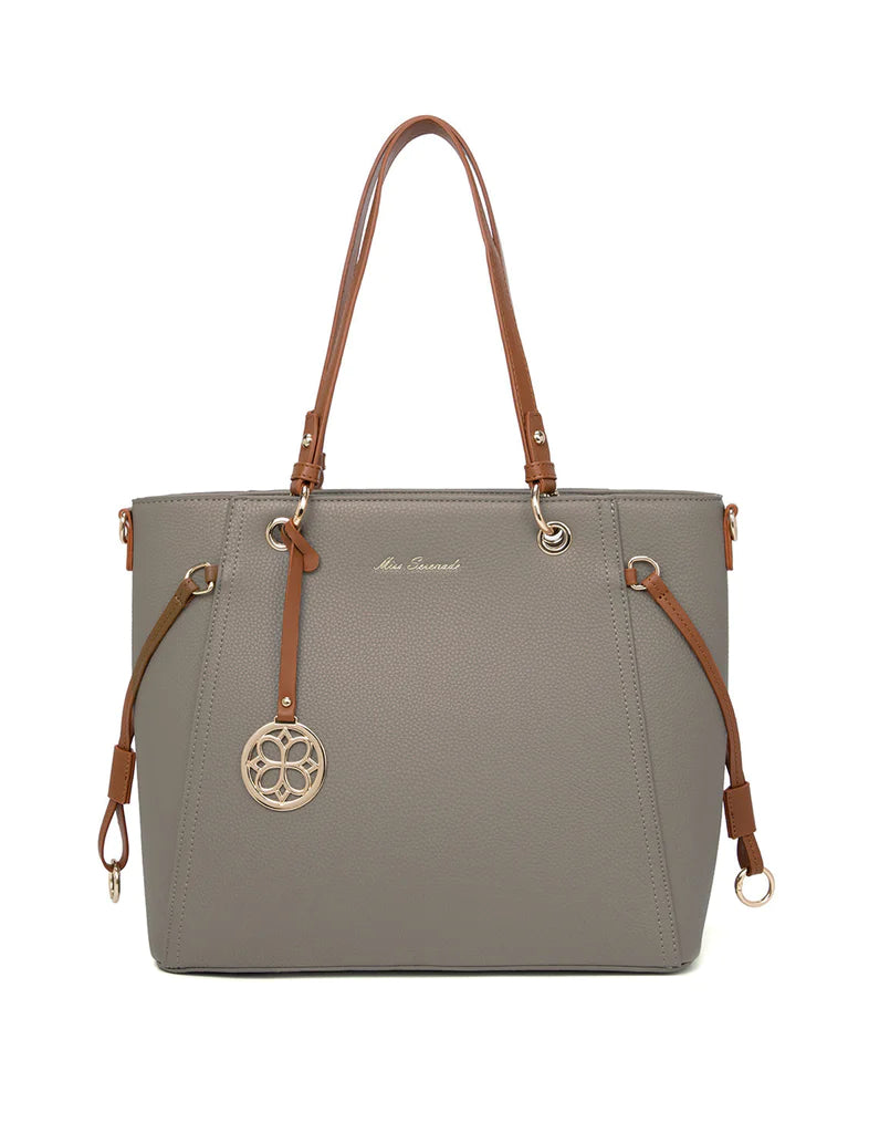 Mushroom hazel Vegan 2 Tone Work Bag