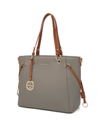 Mushroom hazel Vegan 2 Tone Work Bag