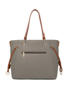 Mushroom hazel Vegan 2 Tone Work Bag