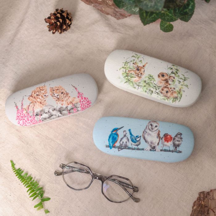 Wrendale Glasses Case Cow