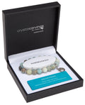Kiwi Charm Bracelet Amozonite