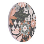 Amber Garden Collage Ceramic Coaster