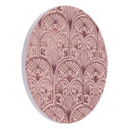 Amber Garden Pattern Ceramic Coaster