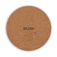 Load image into Gallery viewer, Amber Garden Leaves Ceramic Coaster