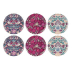 William Morris Set of 6 Tin Coasters