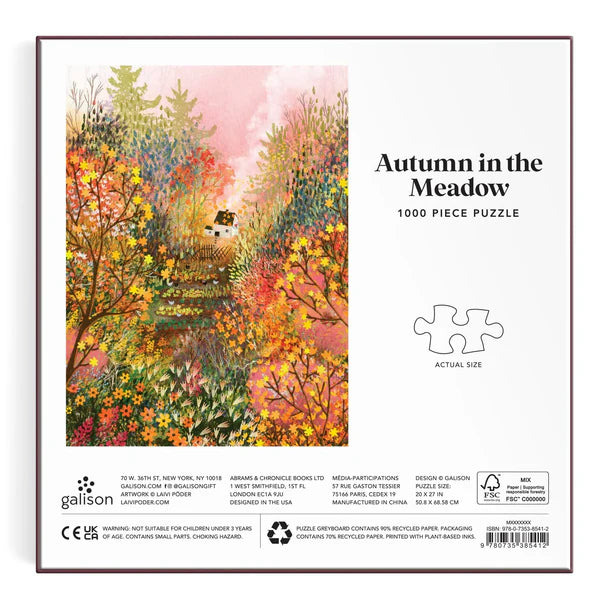 Autumn in the Meadow 1000pce Puzzle