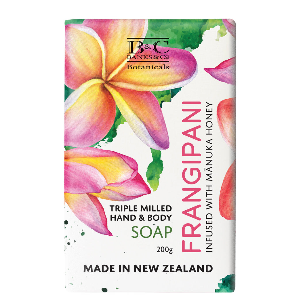 B&C Frangipani Soap 200gm