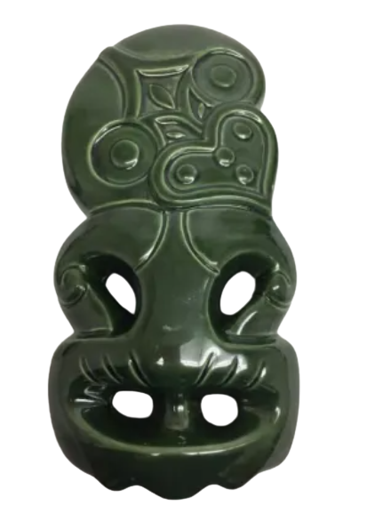 30cm Cermaic Wall Hanging Tiki