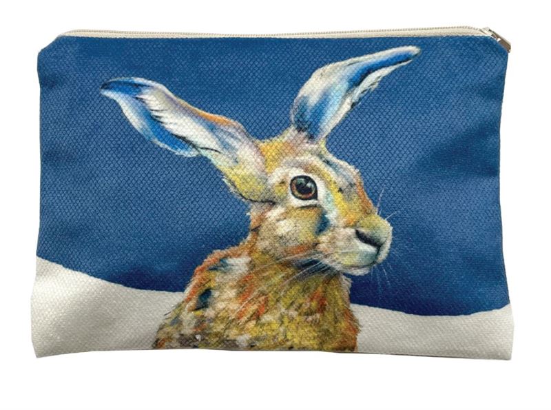 Sweet William Hare Zip Pouch
