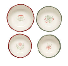 Load image into Gallery viewer, Camelia Set of 4 Stoneware Nesting Bowls