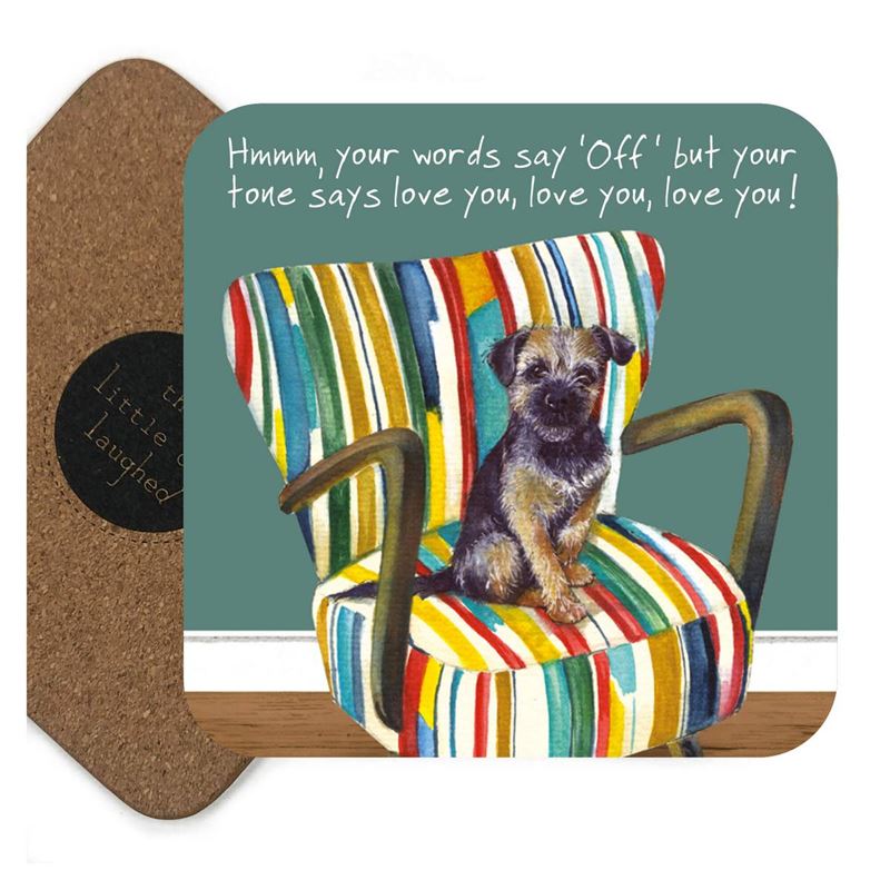 Assorted 'Little Dog Laughed' Drink Coasters