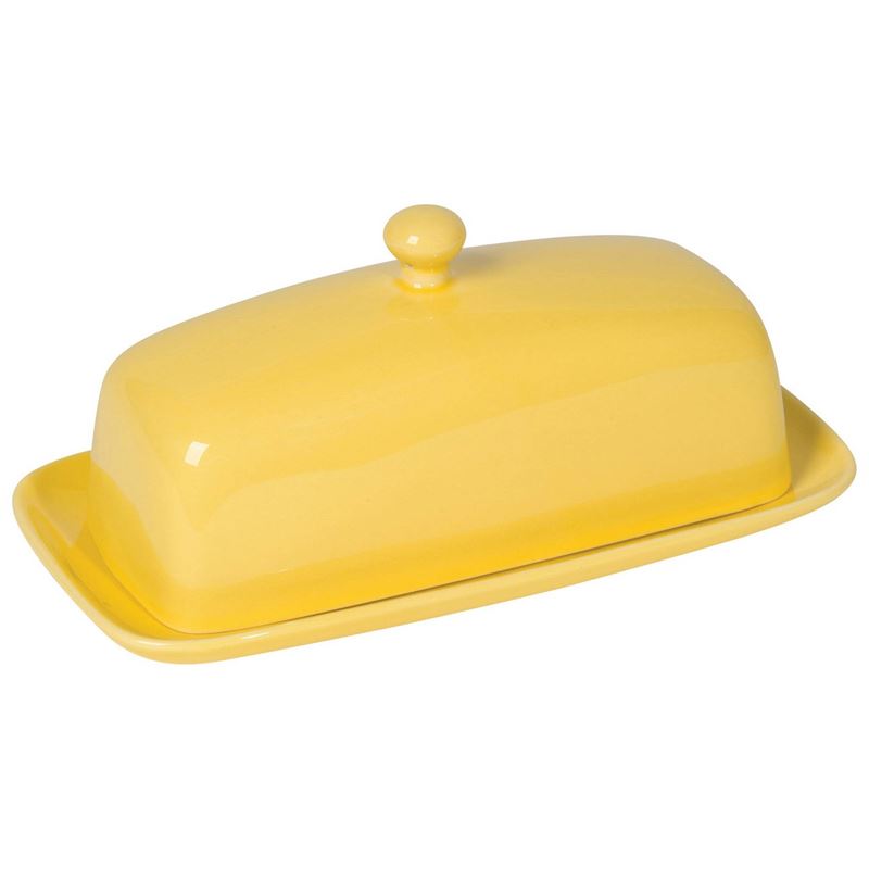 Lemon Rectangle Butter Dish